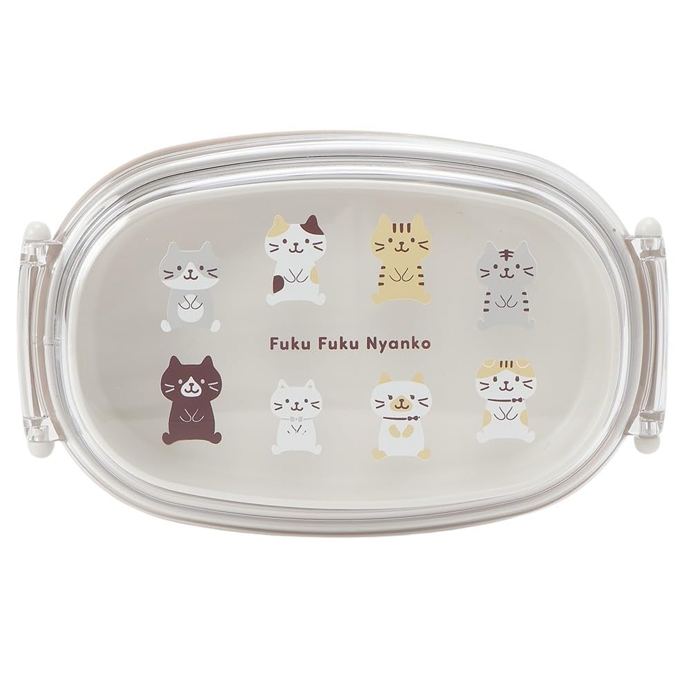 Amazon | ランチボックスSサイズ お弁当箱 ランチ 小さめ 480ml ネコ